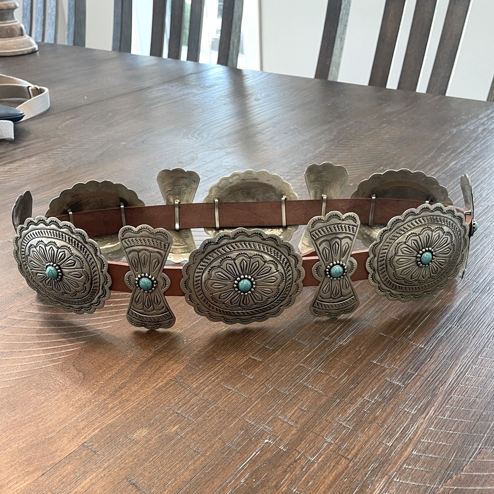 Barbosa Western Concho Belt